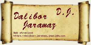 Dalibor Jaramaz vizit kartica